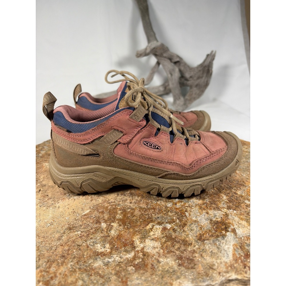 Keen Targhee IV Waterproof Hiking Shoes Dusty Rose Brown 1029040 Womens 6.5